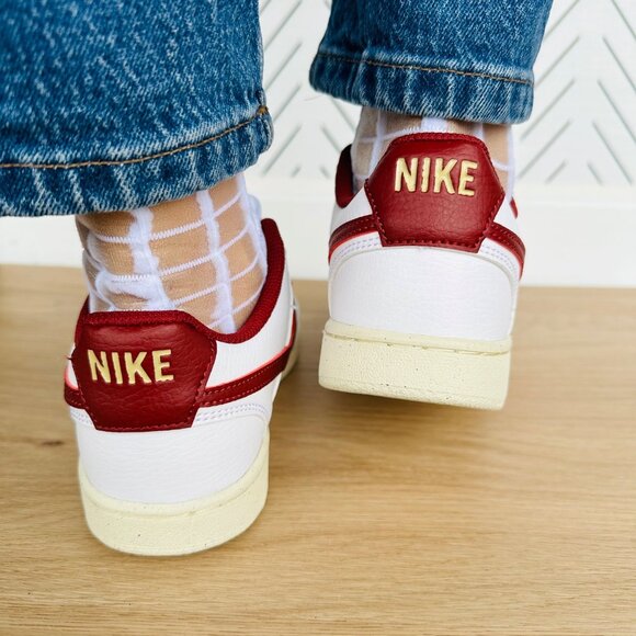 Nike Court Vision Lo NN Next Nature Women Shoes 6 Retro White Sneaker DH3158-106 - Picture 6 of 14